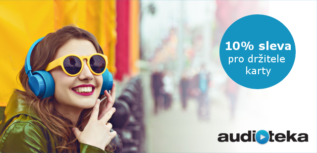Sleva 10 % na audioknihy