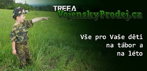 Na celý Váš nákup z vojenského výprodeje 10 % sleva